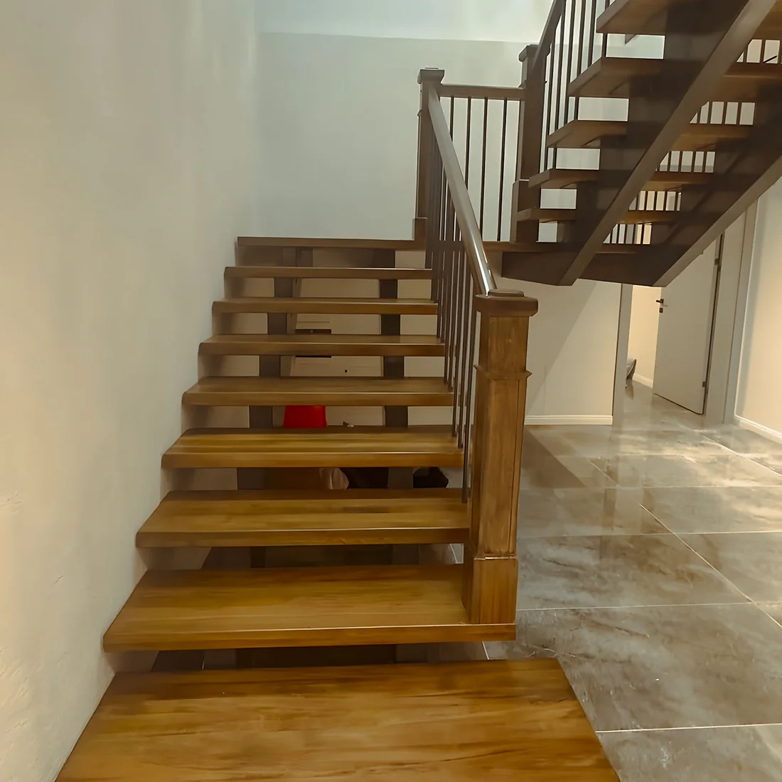 Samsun ahşap merdiven — tamamlanmış proje 15